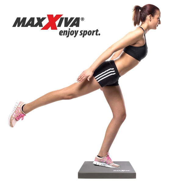 SZARA MATA PLATFORMA PODKŁADKA DO ĆWICZEŃ RÓWNOWAŻNYCH BALANCE PAD