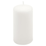 ŚWIECE STOŁOWE BIAŁE 18 SZT 11,5x6 CM ŚWIECZKI WALCOWE TRADYCYJNE KOLUMNOWE