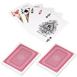 CZERWONE KARTY BCG No92 TALIA DO GRY W POKERA KASYNO