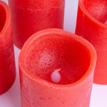 4x ŚWIECE LED Z PRAWDZIWEGO WOSKU ŚWIECZKI BEZ PŁOMIENIA NA BATERIE +PILOT