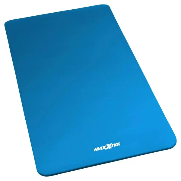 MAXXIVA NIEBIESKA MATA PIANKOWA 190x100x1,5cm DO ĆWICZEŃ / JOGI / FITNESS
