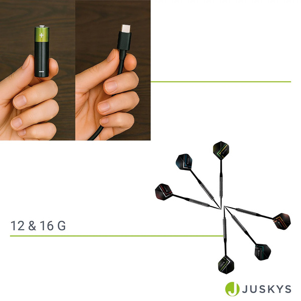 ELEKTRONICZNA TARCZA DO DARTA LCD USB-C 32 GRY 359 WARIANTÓW 18 LOTEK