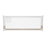 BARIERKA OCHRONNA DO ŁÓŻKA 200 CM OCHRONNA DLA DZIECKA REGULOWANA BEŻOWA