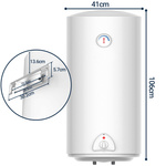 BOJLER 100L ELEKTRYCZNY PODGRZEWACZ WODY 1500W EMALIOWANY ZBIORNIK