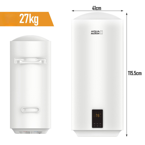 BOJLER 100L ELEKTRYCZNY SMART PODGRZEWACZ WODY 2000W EMALIOWANY ZBIORNIK