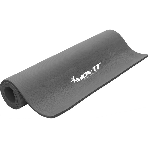 SZARA MATA PIANKOWA 190x100x1,5cm DO ĆWICZEŃ / GIMNASTYKI / FITNESS