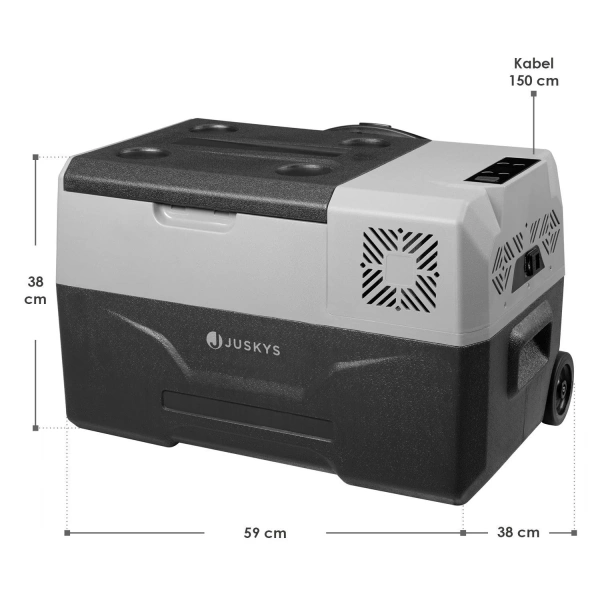 KOMPRESOROWA LODÓWKA TURYSTYCZNA 30L ELEKTRYCZNA SAMOCHODOWA 12V/24V 230V