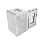 MINI LODÓWKA TURYSTYCZNA 15L ELEKTRYCZNA 12/230V PRZENOŚNA + GRZANIE BIAŁA