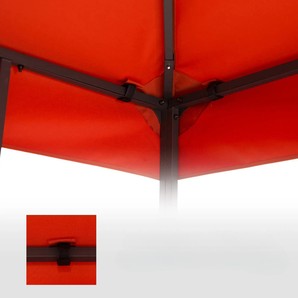 MATERIAŁ DACH NA PAWILON OGRODOWY TYPU 3x3 m ALTANKE CZERWONY