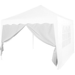 BIAŁA ŚCIANKA WEJŚCIOWA NA SUWAK DO PAWILONU