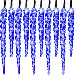 LAMPKI ŚWIĄTECZNE SOPLE 40 DIOD OZDOBA ŚWIĄTECZNA