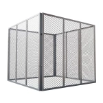 METALOWY KOMPOSTOWNIK OGRODOWY 450L STAL OCYNKOWANA SZYBKI MONTAŻ SREBRNY