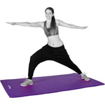 FIOLETOWA MATA PIANKOWA 190x60x1,5cm DO ĆWICZEŃ / GIMNASTYKI / FITNESS