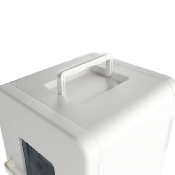 MINI LODÓWKA TURYSTYCZNA 15L ELEKTRYCZNA 12/230V PRZENOŚNA + GRZANIE BIAŁA