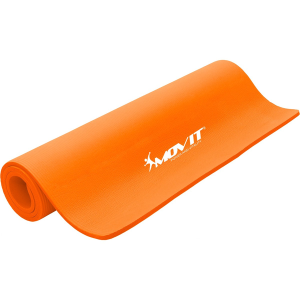 POMARAŃCZOWA MATA PIANKOWA 190x60x1,5cm DO ĆWICZEŃ / FITNESS