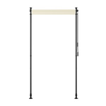 MARKIZA PIONOWA 100x310 CM ROZPOROWA BALKONOWA TARASOWA ROLETA BEŻOWA