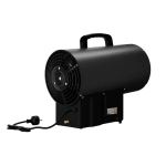 NAGRZEWNICA GAZOWA 10 kW MOBILNA DMUCHAWA GRZEJNIK PIECYK + WĄŻ REDUKTOR