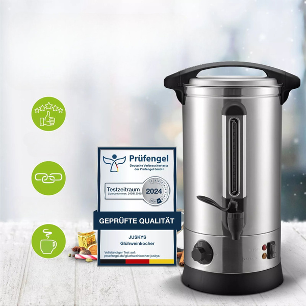 WARNIK 10L PODGRZEWACZ DO WODY PIWA WINA GRZAŃCA 1500W