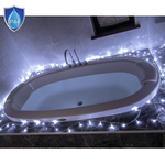BIAŁE LAMPKI CHOINKOWE 100 LED NA BATERIE + PILOT