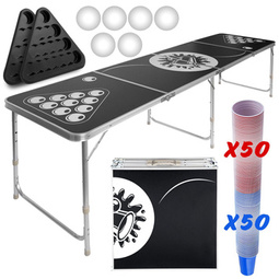 ZESTAW STOŁOWY BEER PONG NA IMPREZĘ O REGULOWANEJ WYSOKOŚCI
