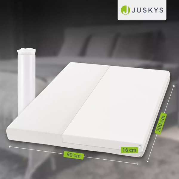 MATERAC PIANKOWY 90x200 16 CM H3 ORTOPEDYCZNY ANTYALERGICZNY MEMORY PIANKA