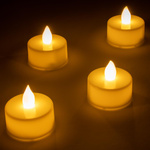 8x ŚWIECZKI LED TEALIGHT BIAŁE BEZPŁOMIENIOWE NA BATERIE + TIMER 6/18H