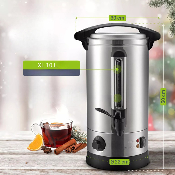 WARNIK 10L PODGRZEWACZ DO WODY PIWA WINA GRZAŃCA 1500W