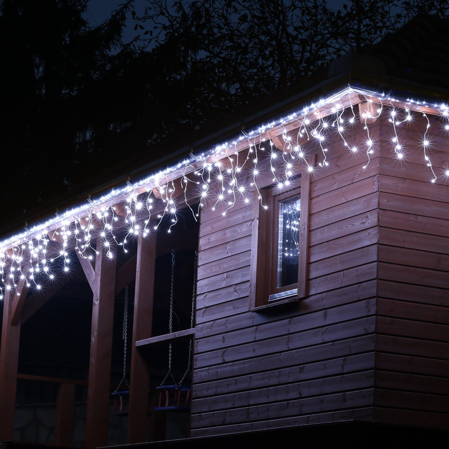 Minearbejder Vær opmærksom på Glimte LAMPKI ZWISAJĄCE NA ZEWNĄTRZ KURTYNA 400 LED + PILOT Zimna biel / 400 LED |  Dom & Mieszkanie \ Oświetlenia, ozdoby świąteczne LED Oświetlenie ozdobne  LED \ Kurtyny świetlne LED \ Efekt