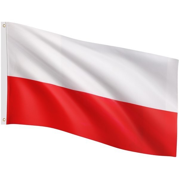 FLAGA POLSKI POLSKA NARODOWA 120x80 CM NA MASZT 