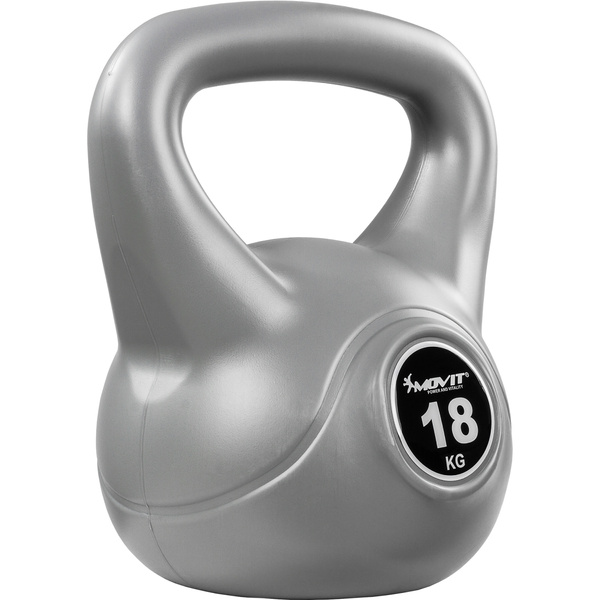 KETTLEBELL 18 KG WINYLOWY HANTLA KETLA OBCIĄŻNIK