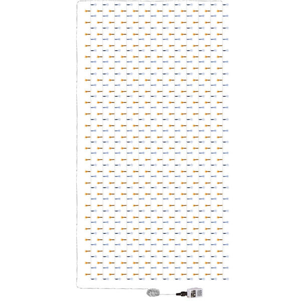 KURTYNA ŚWIETLNA ZWISAJĄCE LAMPKI SOPLE 3x6 600LED